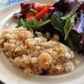 Mr. in USA's cooksnap of when they made 炊飯器で炊ける♪簡単海老ピラフ.