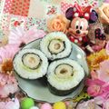 みなみんくっきんぐ's cooksnap of when they made ツナマヨ入り＊ちくわの太巻き.