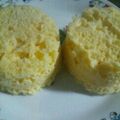 ゆーひーぴょん's cooksnap of when they made レンジで2分♡　簡単チーズ蒸しパン.
