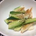 ★みさきんぐ★'s cooksnap of when they made 簡単！きゅうりとちくわのポン酢和え♪.