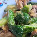 Kathy0827's cooksnap of when they made きゅうり大量消費◎余り物で適当炒め.