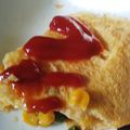ピヨピヨミ's cooksnap of when they made ミックスベジタブルの簡単チーズオムレツ.