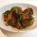 komutatata's cooksnap of when they made ✽ピリ辛まぐろユッケ✽.
