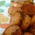 ゆきここまち's cooksnap of when they made 速攻♪魚肉ソーセージの豆乳にんにく炒め！.