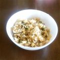 内田luv's cooksnap of when they made 塩昆布とゴマのチャーハン.