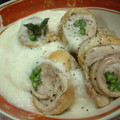 myukitty's cooksnap of when they made 鶏のアスパラ巻き☆とろろソース.