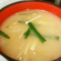 コロッケ定食's cooksnap of when they made 簡単！納豆好きの野菜たっぷりピリ辛納豆汁.