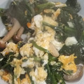 きらり流れ星's cooksnap of when they made しめじとほうれん草の卵とじ.