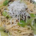 ☆ぷー太郎☆'s cooksnap of when they made ゴマ油で☆しらす＆キャベツのパスタ♪.