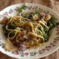 ＤＥＫＯマッフィー's cooksnap of when they made 菜の花とアサリのパスタ.