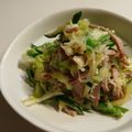 気まぐれ♡雨おんな's cooksnap of when they made 春キャベツてんこ盛り★焼豚おかずサラダ♪.