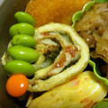 こうまさmam's cooksnap of when they made 梅しそチーズのお揚げくるくる.