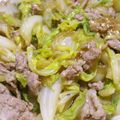 Rick_t's cooksnap of when they made 食材二つ☆豚肉と白菜のあんかけ.