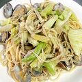 夜の繭's cooksnap of when they made あさりと春キャベツの和風パスタ.