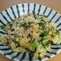 サーフブレイド's cooksnap of when they made ベーコンとほうれん草のチャーハン.