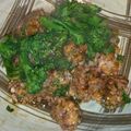ここま's cooksnap of when they made ブロッコリ－とイカ団子あんかけ.