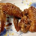 noamama3's cooksnap of when they made リメイク甘辛手羽先.