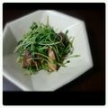 miu82's cooksnap of when they made 豆苗としいたけの醤油バター炒めレモン風味.