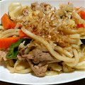 むちい's cooksnap of when they made 簡単！ずぼら？焼きうどん！.
