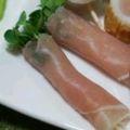 あみ1011's cooksnap of when they made 巻くだけ！生ハムかいわれ巻き！.