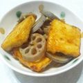 ゆうこりん11's cooksnap of when they made 豆腐とレンコンの甘辛炒め.
