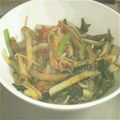 かほたくhy's cooksnap of when they made チクワ☆イカ食感炒め.
