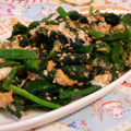 rie-tin's cooksnap of when they made 母の味＊ホウレン草と卵の中華炒め＊.