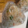 ゆるмαмα's cooksnap of when they made 弁当＆朝食に！簡単ゴマ油香る鮭のおにぎり.