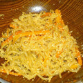 moncyan03's cooksnap of when they made こく旨〜♪人参としらたきの明太子炒め.