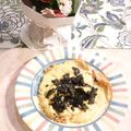 クレイプメートル's cooksnap of when they made 山芋＆鮭フレの鉄板焼き♪.