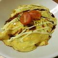 吉田かおり's cooksnap of when they made オムそば.