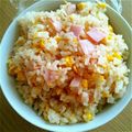里奈たん's cooksnap of when they made 簡単☆チャーハンの素でつくるチャーハン☆.