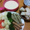 てんたろう☆'s cooksnap of when they made 材料３つ★めっちゃ簡単♪チーズフォンデュ.