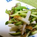 taruママ's cooksnap of when they made ちくわとキュウリのサラダ.