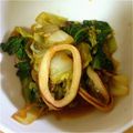 ﾏﾕｺｺ's cooksnap of when they made イカと野菜のピリ辛オイスターソース炒め.