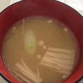 djrisadayo's cooksnap of when they made 風邪に効く！ネギたっぷり豚汁.
