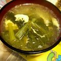 nyamu12's cooksnap of when they made 小松菜のスープ.