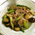 かや巻き's cooksnap of when they made ナスとアスパラの鶏みそ炒め♪.