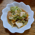 ポニーリボン's cooksnap of when they made 簡単！麺つゆで厚揚げとキャベツ卵とじ〜☆.