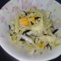 鹿部さっちゃんクック's cooksnap of when they made キャベツナヒジキのサラダ.