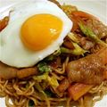 チェルミー♪'s cooksnap of when they made ちょいたしで絶品焼きそば.