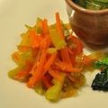 ＷａＴヒロコロ's cooksnap of when they made ブロッコリーの茎のきんぴら.