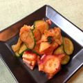 まさロボ's cooksnap of when they made 節電レシピ★キムたこきゅうり蒸し豆和え.