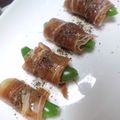 muumi☆'s cooksnap of when they made 簡単！スナップえんどうの生ハム巻き.