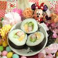 みなみんくっきんぐ's cooksnap of when they made 香り箱を使って簡単彩りサラダ巻.