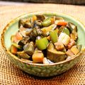 ちべターリー's cooksnap of when they made 角切り野菜をピリ辛で.