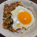ゆるмαмα's cooksnap of when they made ＊簡単タイ料理＊野菜たっぷりガパオライス.