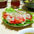 takoke's cooksnap of when they made トマトのイタリアン？サラダ.