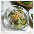 ＴＯＭＯＷＡＴ's cooksnap of when they made 簡単しめさばの酢の物☆.