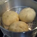 ありケロ's cooksnap of when they made ホームベーカリー 肉まん！猪肉でね♪.